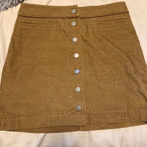 Aritzia Corduroy Karmen Skirt